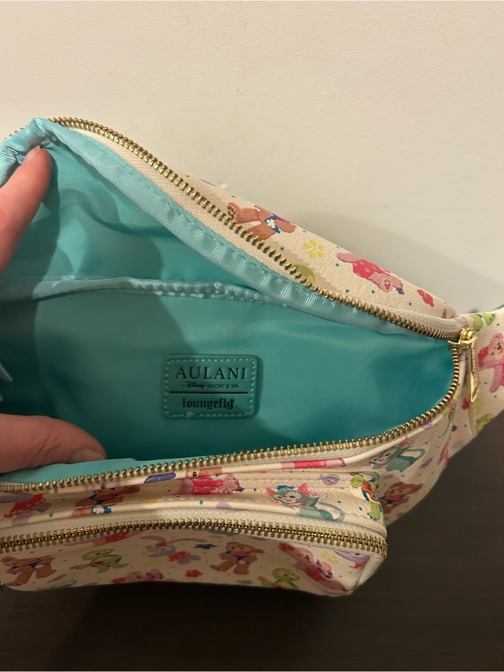 Loungefly Multicolor Aulani Character Print Waist Bag - Picture 3 of 3